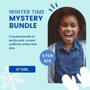 5/$25 Mystery Bundle!! 4T Girl